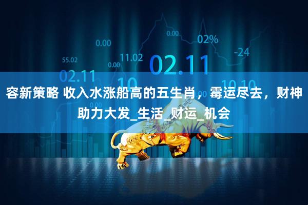容新策略 收入水涨船高的五生肖，霉运尽去，财神助力大发_生活_财运_机会